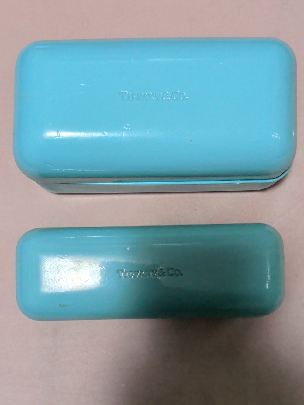 Tiffany & Co. Blue Eyewear Cases - Set of 2